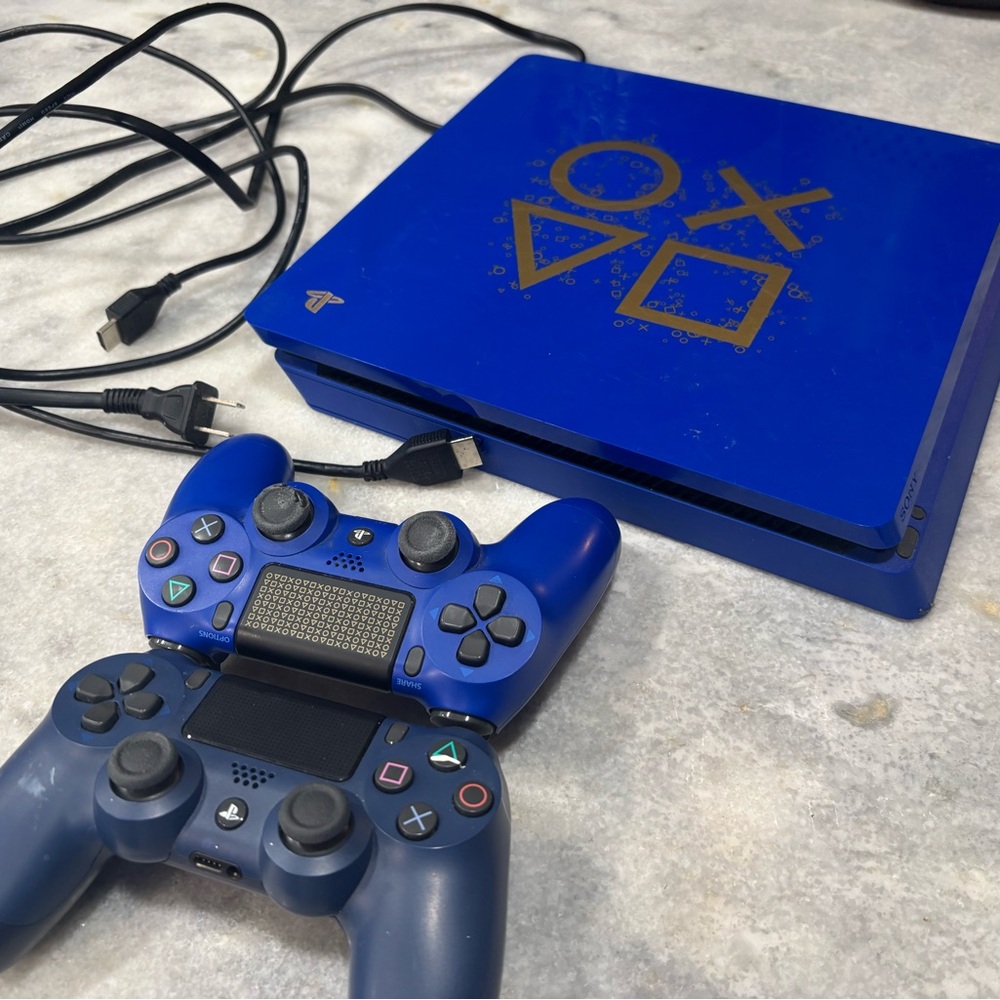 Sony Blue PlayStation 4 Console Special Edition